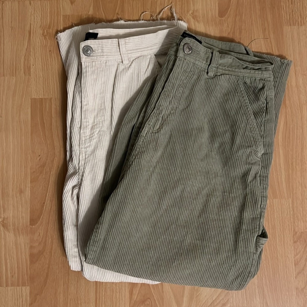 H&M Corduroy Cargo Pants Bundle